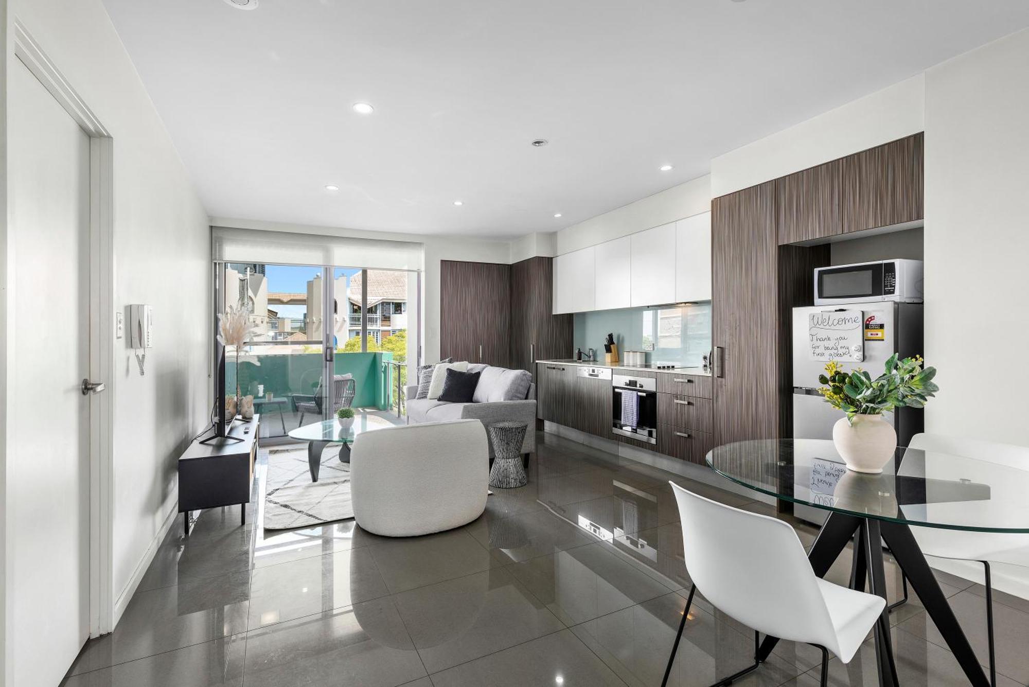 Cirque Boutique Apartments Brisbane Exterior photo